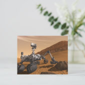Neugier: Die nächsten Mars Postkarte (Stehend Vorderseite)