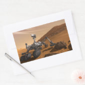 Neugier: Die nächsten Mars Rechteckiger Aufkleber (Umschlag)