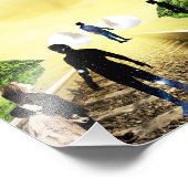 Neugier Fotodruck (Ecke)