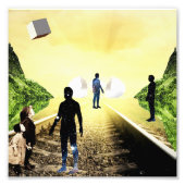 Neugier Fotodruck (Vorne)