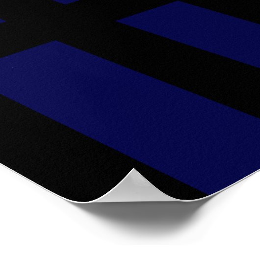 Neugier für die Katze Poster (Ecke)