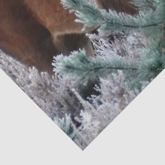 Neugier Hirschpapier Seidenpapier (Detail)