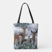 Neugier Hirschtote Tasche (Rückseite)