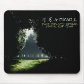 "Neugier" Inspiration Zitat Mousepad (Vorne)