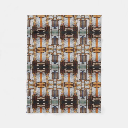 Neugier ist das Werkzeug der Weisen Fleecedecke (Vorderseite)