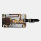 Neugier ist das Werkzeug der Weisen Gepäckanhänger (Vorderseite horizontal)