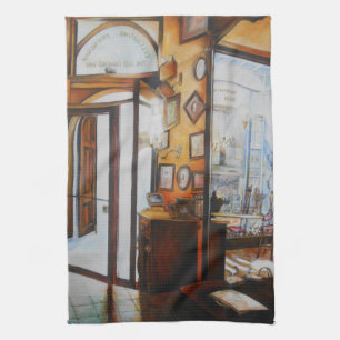 Neugier ist das Werkzeug der Weisen Geschirrtuch