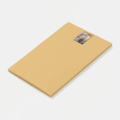 Neugier ist das Werkzeug der Weisen Post-it Klebezettel (angewinkelt)