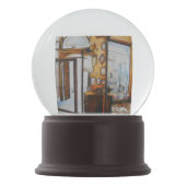 Neugier ist das Werkzeug der Weisen Schneekugel (Rückseite)