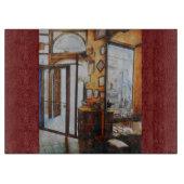 Neugier ist das Werkzeug der Weisen Schneidebrett (Vorderseite)