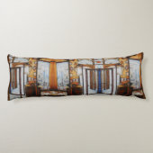 Neugier ist das Werkzeug der Weisen Seitenschläferkissen (Rückseite)