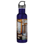 Neugier ist das Werkzeug der Weisen Wasserflaschen (Vorderseite)