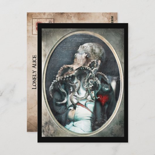 "Neugier" IV Postkarte (Vorne/Hinten)