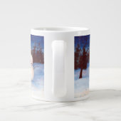 Neugier Jumbo-Tasse (Rückseite)