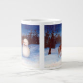 Neugier Jumbo-Tasse (Vorderseite)