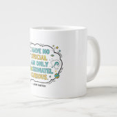 Neugier Jumbo-Tasse (Vorderseite Rechts)