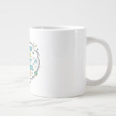 Neugier Jumbo-Tasse (Rechts)