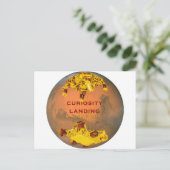 Neugier Landung Postkarte (Stehend Vorderseite)
