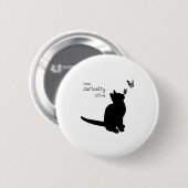 Neugier lebendig button (Vorne & Hinten)