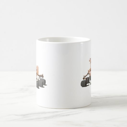 Neugier Mars Rover Kaffeetasse (Mittel)