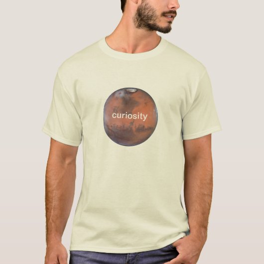 Neugier-Mars T-Shirt (Vorderseite)