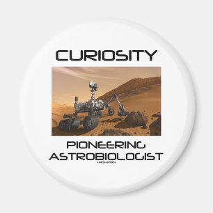 Neugier Pionierender Astrobiologe (Mars Rover) Magnet