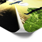 Neugier Poster (Ecke)