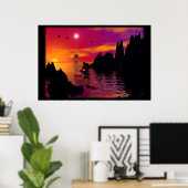 Neugier... Poster (Heimbüro)