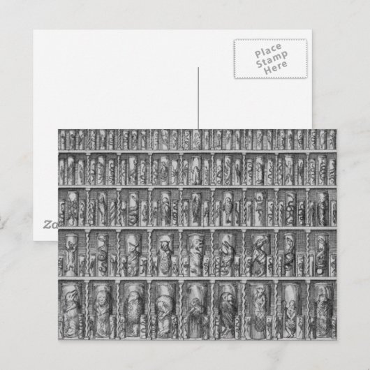 Neugier Postkarte (Vorne/Hinten)