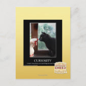 Neugier Postkarte (Vorderseite)