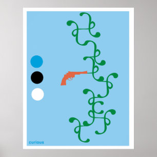 Neugier-Rebe Poster