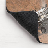 Neugier Rover Landing auf der Marsfläche. Mousepad (Ecke)