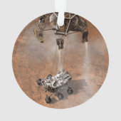 Neugier Rover Landing auf der Marsfläche. Ornament (Rückseite)