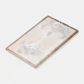 Neugier Rover Landing auf der Marsfläche. Post-it Klebezettel (angewinkelt)