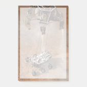 Neugier Rover Landing auf der Marsfläche. Post-it Klebezettel (Vorderseite)