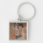 Neugier Rover Landing auf der Marsfläche. Schlüsselanhänger (Vorne)
