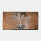 Neugier Rover Landing auf der Marsfläche. Schreibtischunterlage (Vorderseite)
