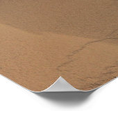 Neugier Selbstportrait auf Mars Poster (Ecke)