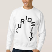Neugier Sweatshirt (Vorderseite)