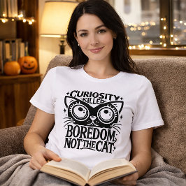 Neugier tötete Langeweile, nicht die Katze - Versp Tri-Blend Shirt