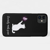 Neugier trifft Anmut Case-Mate iPhone Hülle (Rückseite (Horizontal))