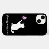 Neugier trifft Anmut Case-Mate iPhone Hülle (Rückseite (Horizontal))