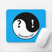 Neugier u. Überzeugung Mousepad (Mit Mouse)