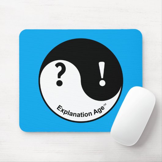 Neugier u. Überzeugung Mousepad (Mit Mouse)