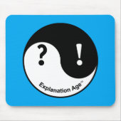 Neugier u. Überzeugung Mousepad (Vorne)