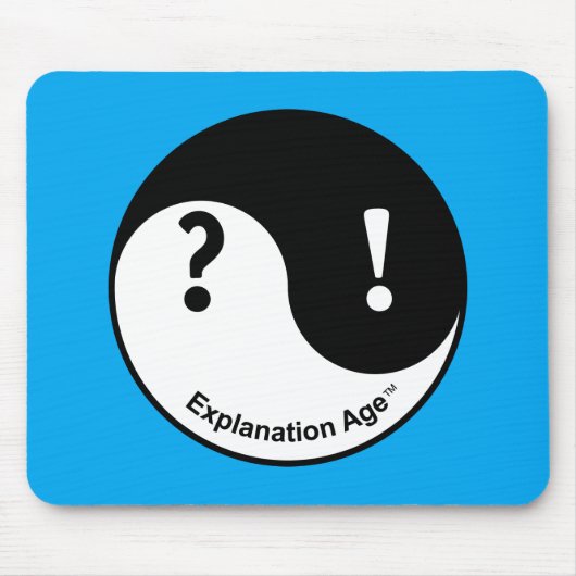 Neugier u. Überzeugung Mousepad (Vorne)