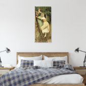 Neugier, von den Birnen jährlich, Weihnachten, 189 Leinwanddruck (Insitu (Schlafzimmer))