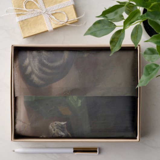 Neugier von Horatio Henry Couldery Seidenpapier (Geschenk)