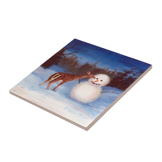 Neugier-Weihnachtsfliese Fliese (Seite)