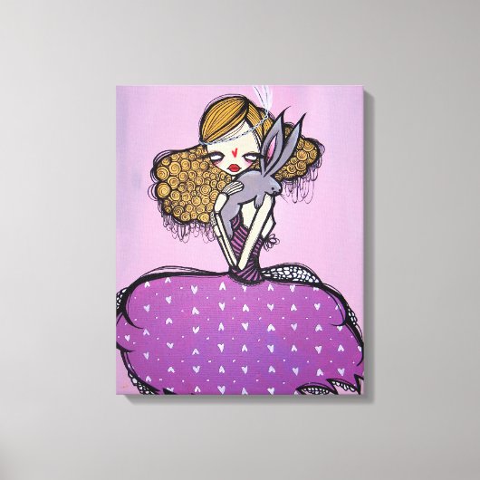 "Neugierde und Neugierige!" überzogene Canvas, 16x Leinwanddruck (Vorderseite)